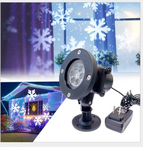 48 Pattern Christmas Projector Laser Light Snow LED Lamp Landscape